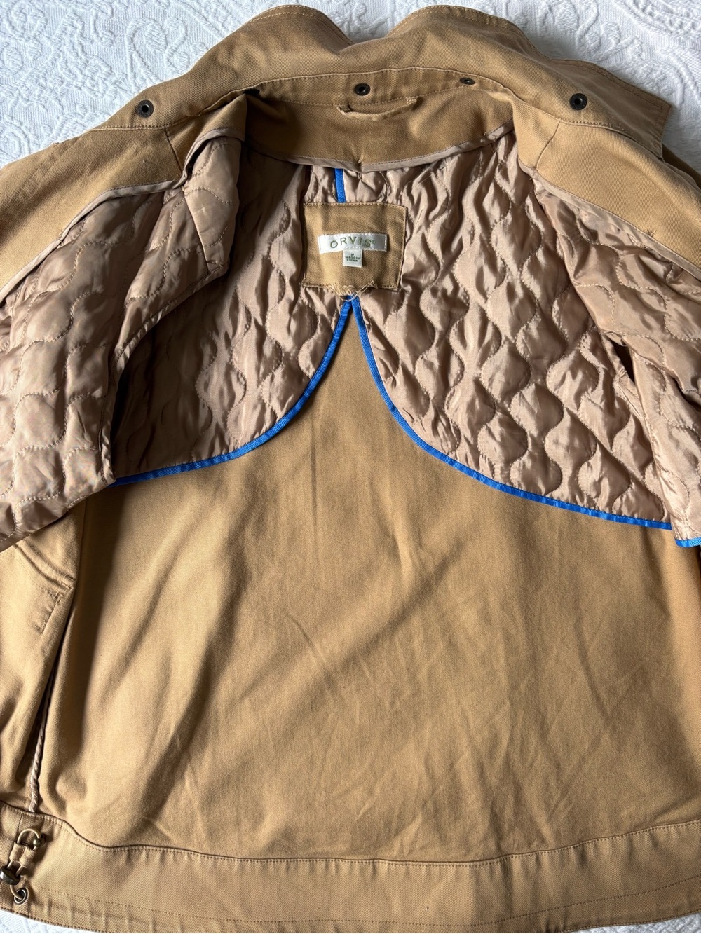 Orvis Women's Utility Jacket in Tan - Picture 6 of 8